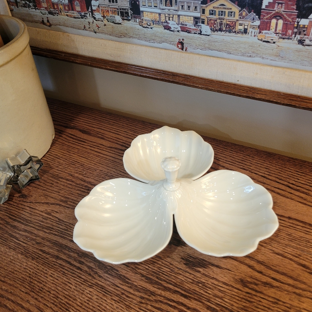 Lenox Ivory 3-section Rellish Tray